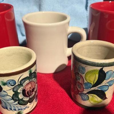 ???? Eclectic Mug & Mini Cup Collection – Vintage Hand-Painted & Bold Classics