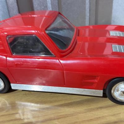 Vintage 1963 Corvette Stingray VHS Tape Rewinder – Red Split Window Coupe