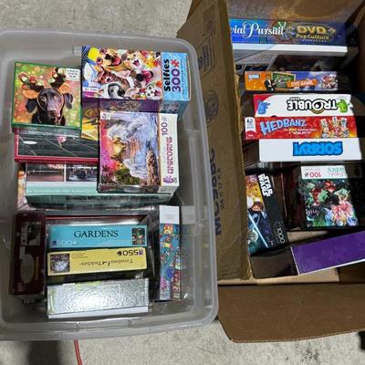 Family Game & Puzzle Night Mystery Lot 