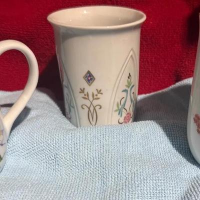 ???? Vintage Japanese Mug & Cup Trio – Otagiri Rose Baxter + Prestige Place