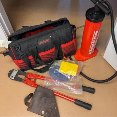Tools Craftsman Bag With Tools
