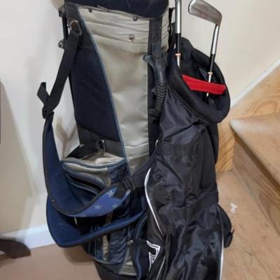 Golf Clubs, Bag, Balls