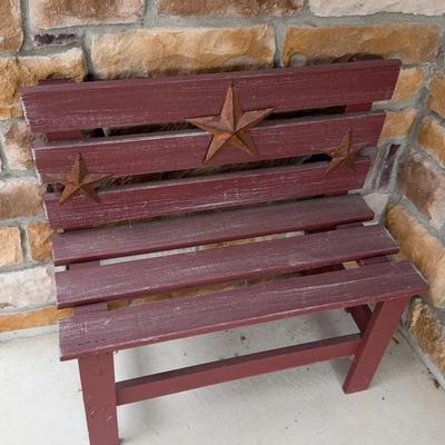 Country Style Outside Bench