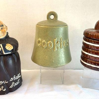 Trio Of Vintage Cookie Jars