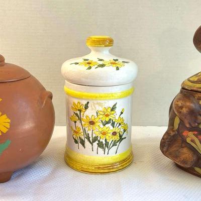Trio Of Vintage Cookie Jars