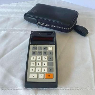Vintage Texas Instruments Calculator 