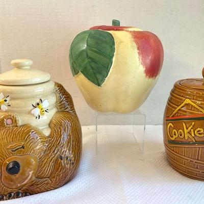 Trio Of Vintage Cookie Jars