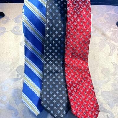 Brooks Brothers Silk Tie Trio