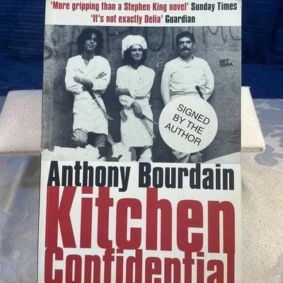 Signed Copy of Kitchen Confidential by Anthony Bourdain