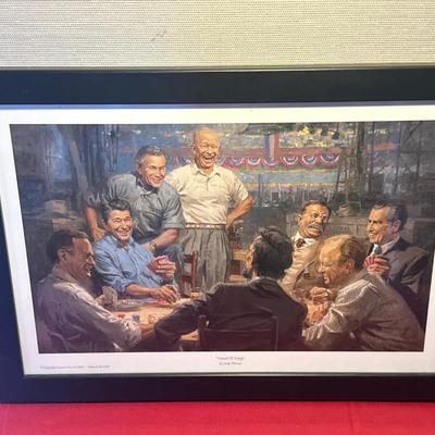 "Grand Ol’ Gang" Framed Print by Andy Thomas