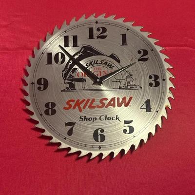 Skilsaw “The Original” Shop Clock – Saw Blade Design