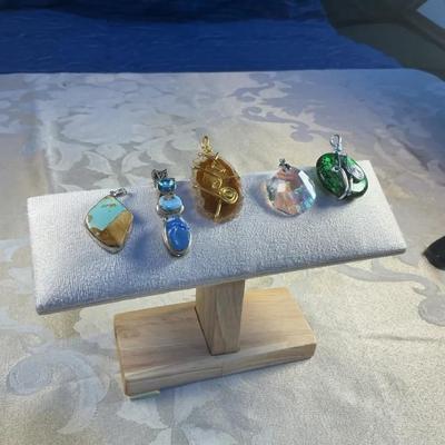 Lot of 5 Assorted Pendants