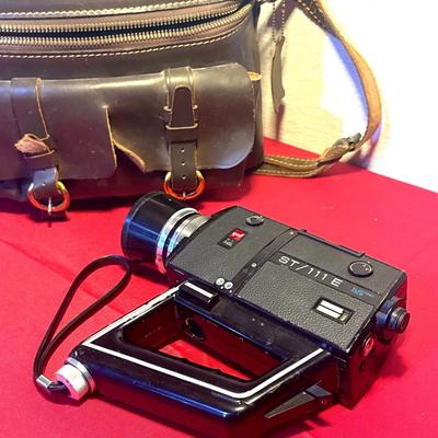 GAF ST/111E Vintage Super 8 Film Camera