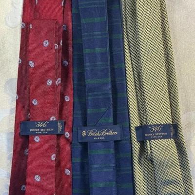 Brooks Brothers Silk Tie Set (3)