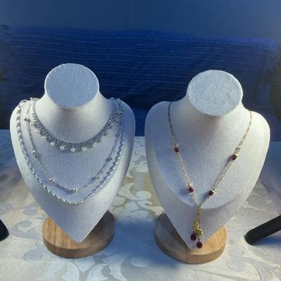Lot Of Four Beautiful Necklaces