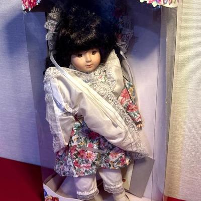 Victorian Primrose Porcelain Doll (Boxed)