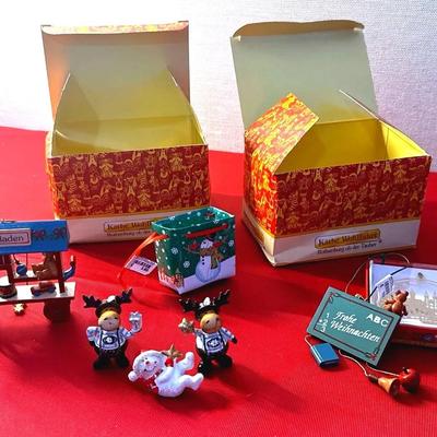 Käthe Wohlfahrt German Christmas Ornaments – Assorted with Boxes