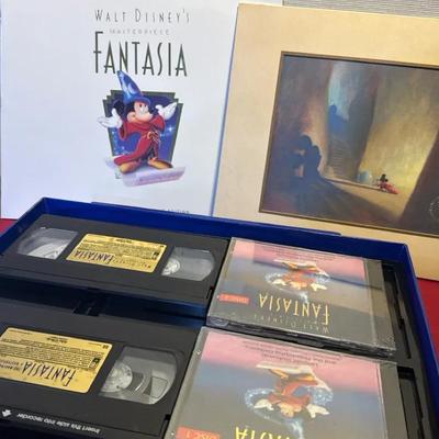 Walt Disney’s Masterpiece Fantasia – Deluxe Collector’s Edition (VHS & Sealed CDs)