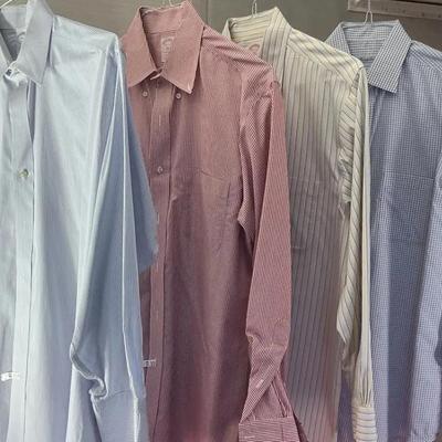 Lot of 4 Brooks Brothers Men's Dress Shirts - Size 15½-16