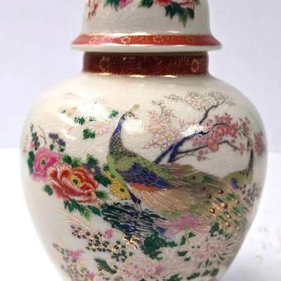 "Satsuma" Porcelain Japanese Ginger Jar