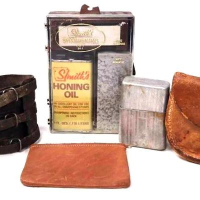 "Smith's" Sharpening Kit & Other Collectibles