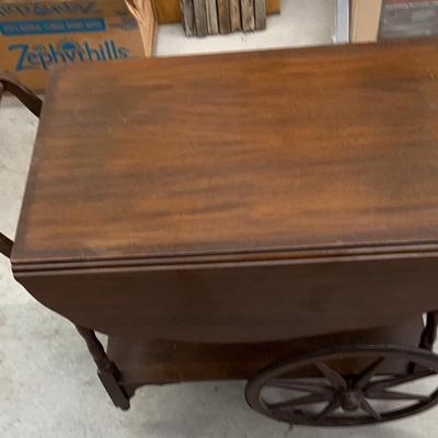 Bar Tea Cart  