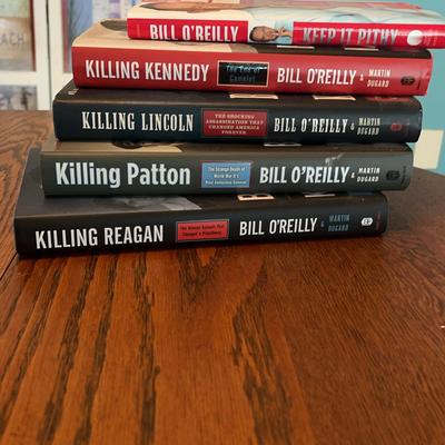4 Killing Books  Kennedy Patton Lincoln Reagan Bill O’Reilly 