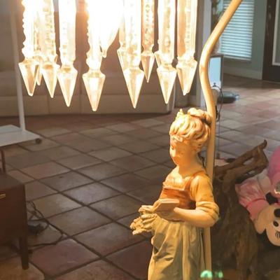Lovely 30” Lady Lamp  Perfect For Her Room  