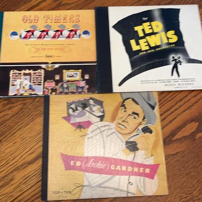 3 Mid Cent Art-Album Covers For Sets Of Records 78 RPMs