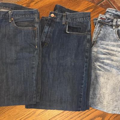 Pair Calvin Klein Men’s Jean 38x30 Lucky Brand 38x30 1972’s 36 X 30 