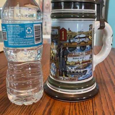 German Regimental Beer Stein Rail Car 
