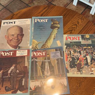 5  40’s & 50’sPOST FR PAGES + Norman Rockwell Ads  
