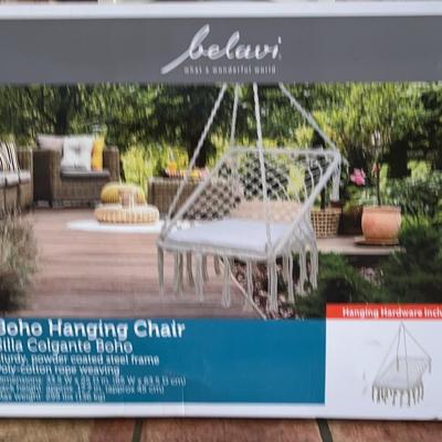 BOHO Hanging Chair  Brand New Never Open  I Hung These Chairs In My Granddaughters Bedroom 2 Extra