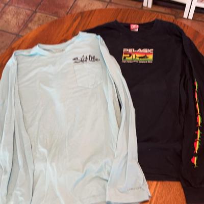 Long Sleeve Fishing Shirts Both XL  Saltlife & Pelagic 