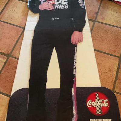75” NASCAR Coca-Cola Jeff Burton 30” Round Coca-Cola Ad 23” Jaguars Coca-Cola 