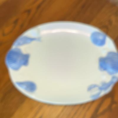 19” Le Mer Blue Century Seafood Platter Japan 