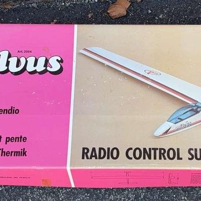 Milvus Wooden RC Super Glider 