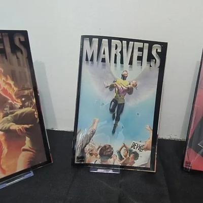 Marvels #1 (1994) First Print Acetate covers VF 