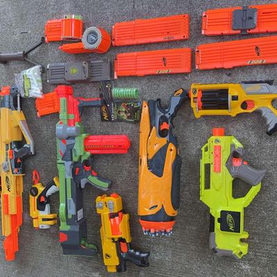 NERF* Guns- Summer's over but not the fun!