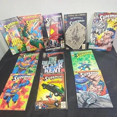 Superman & Supergirl Comic Lot #1