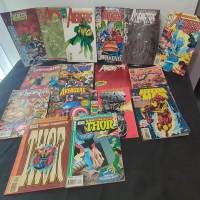 Avengers, Iron Man & Thor Comic Lot