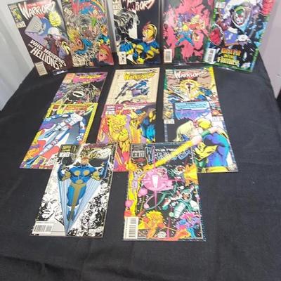 The New Warriors Comic Book Lot