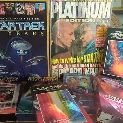 Star Trek Magazine & VHS Collection