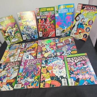 The Silver Surfer& Silver Surfer Warlock Comics