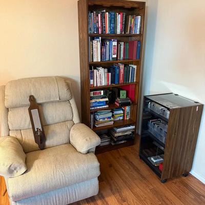 Chair, Dresser, Cassette Storage Cart, Mirror Candle Holder 
