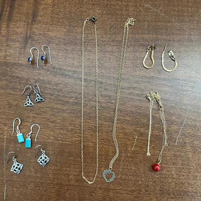 12k And 14k Gold And Sterling Silver Jewelry
