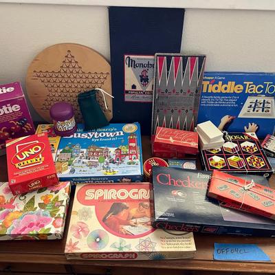 Vintage And Newer Games