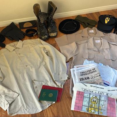 Vintage Men’s Military Uniform Clothing & Collectibles 