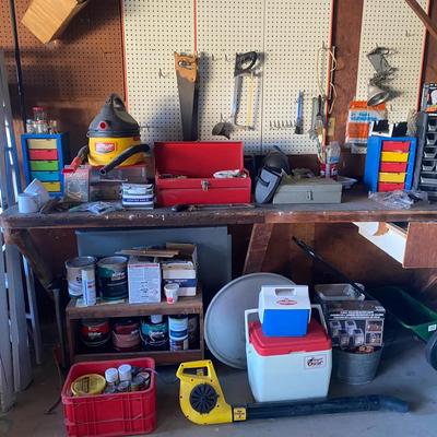 Lot Of Garage Tools & More