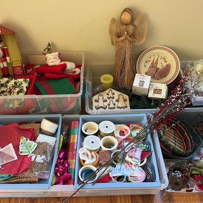 Huge Mystery Christmas Holiday Lot 
